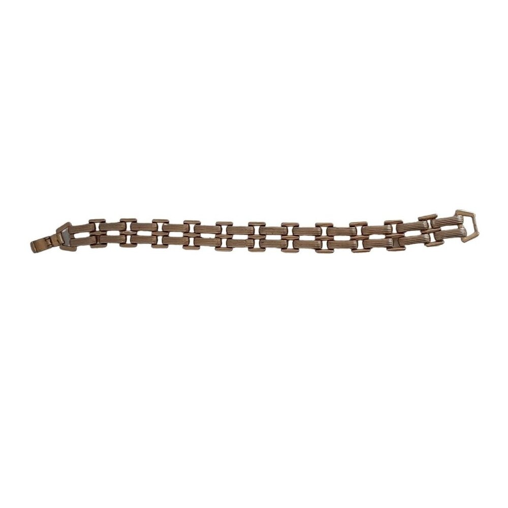 Vintage Gold-Tone Link Bracelet